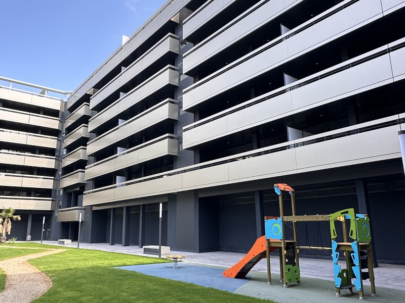 Zona común de Residencial Camellia Garden.